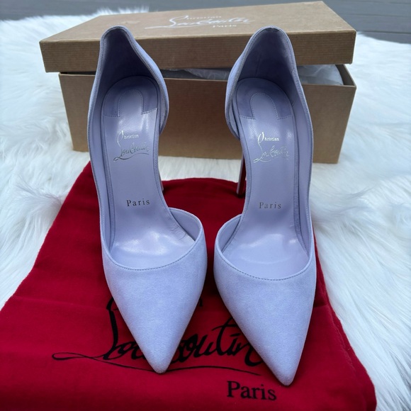Christian Louboutin Iriza Suede Pumps